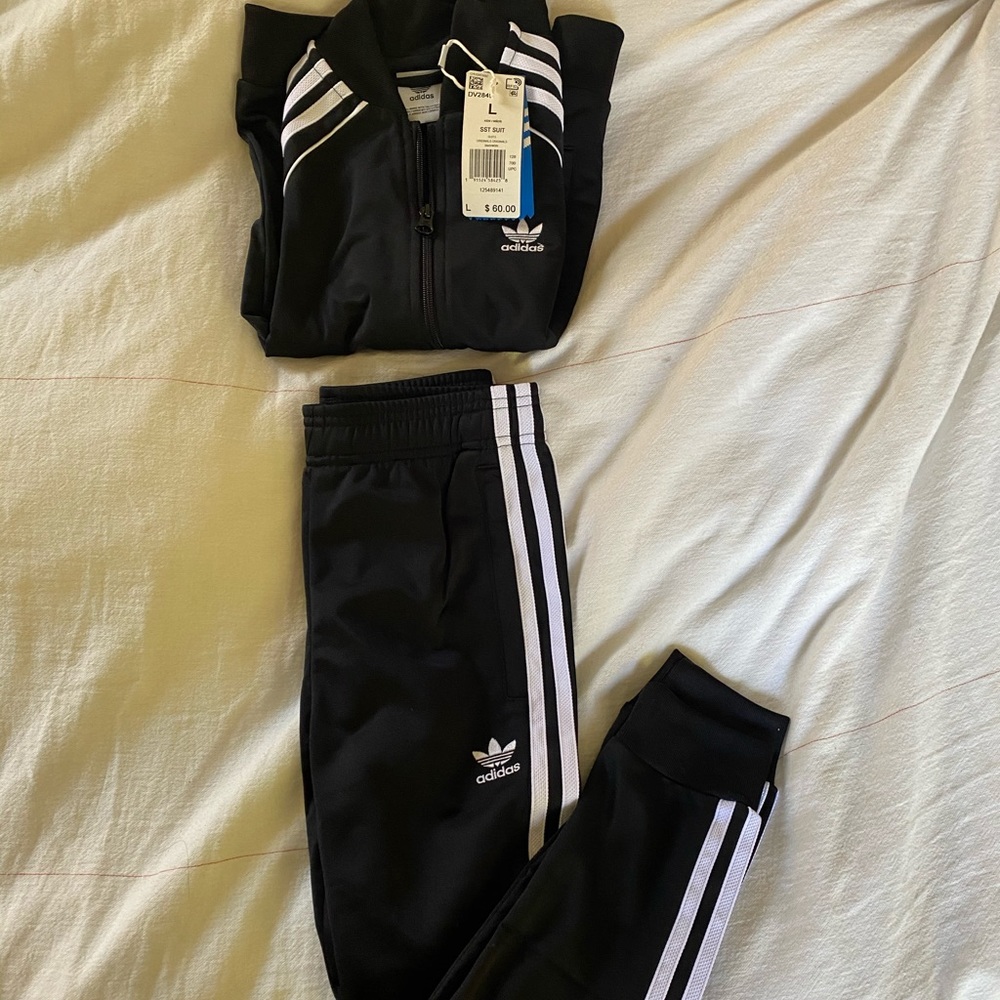 Boys adidas tracksuit